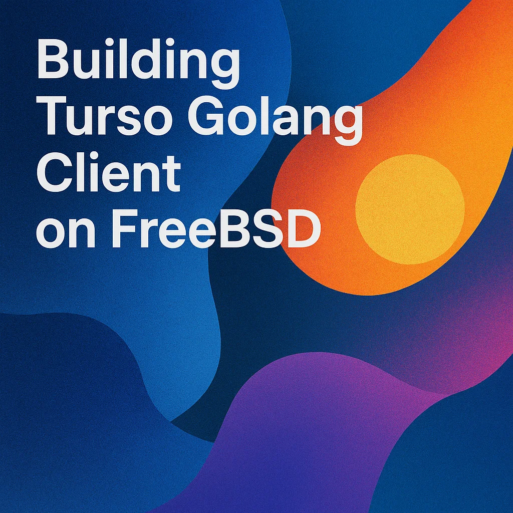 Building Turso Golang Client on FreeBSD