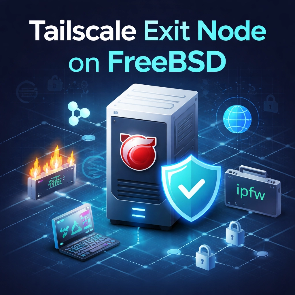 Tailscale Exit Node on FreeBSD